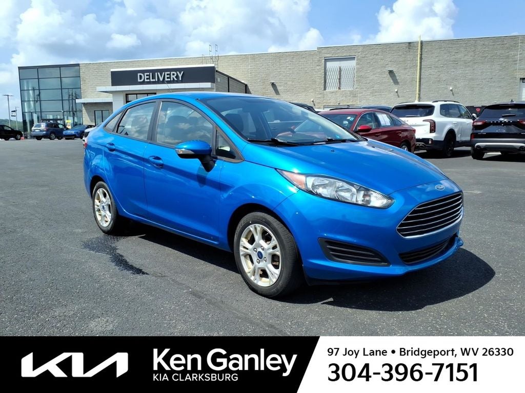 2015 Ford Fiesta — interior view