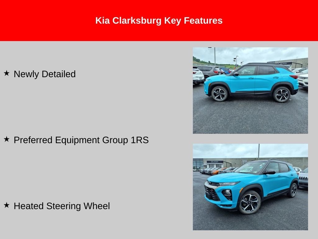 2022 Chevrolet TrailBlazer — side profile view
